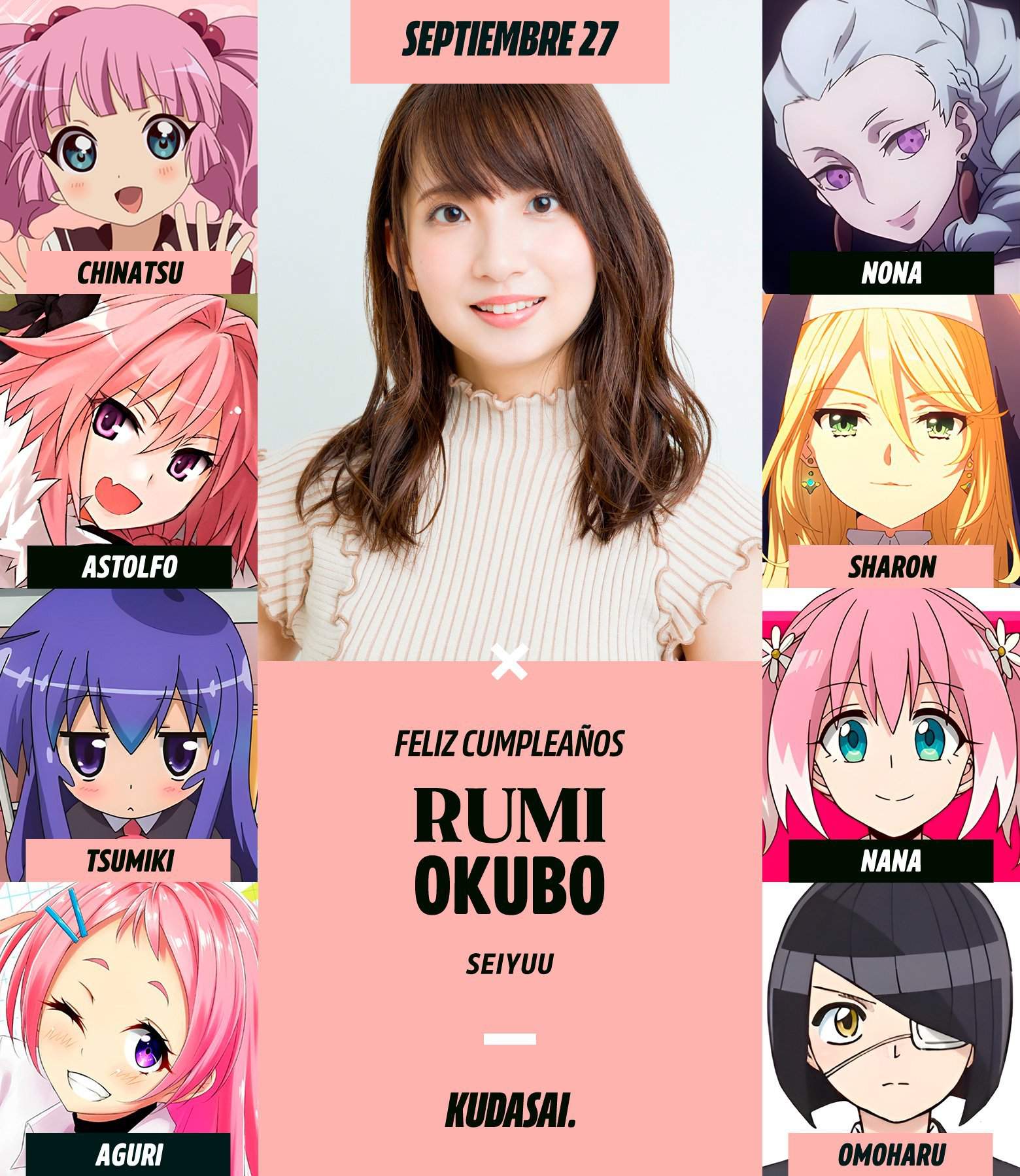 Felicidades Rumi Okubo | •Anime• Amino