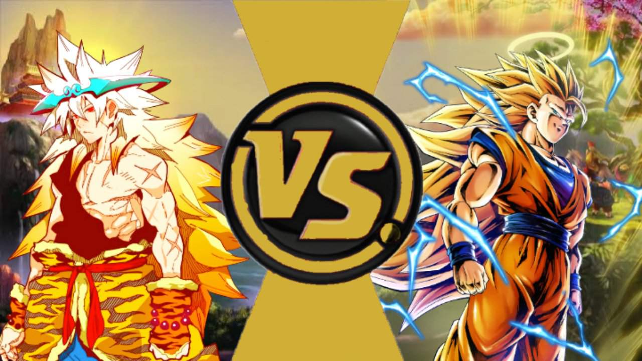 Thumbnail of the day, Goku vs Mori Jin | Battle Arena Amino Amino