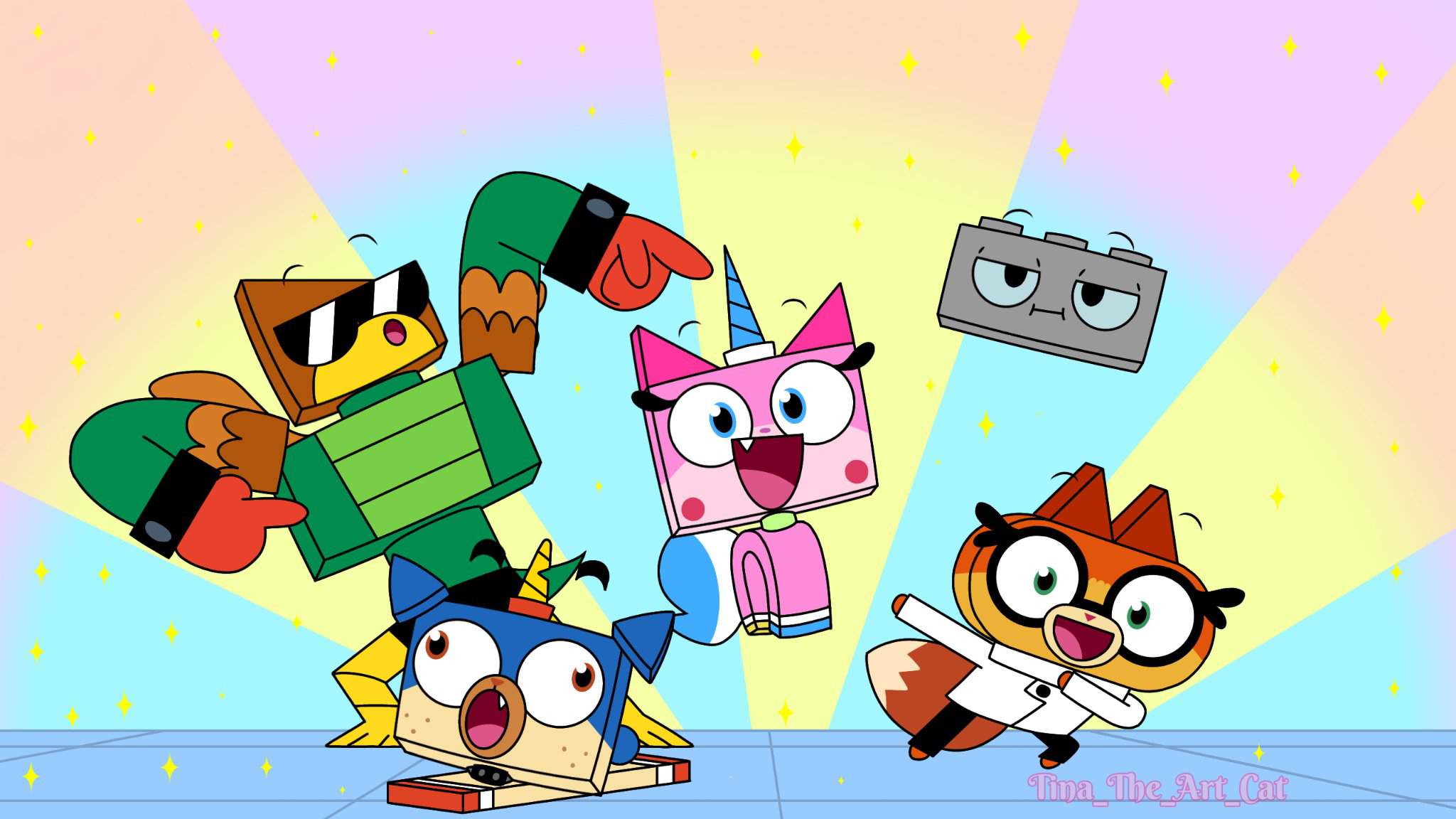 Unitober 1 - Redraw any poster | Unikitty! Amino