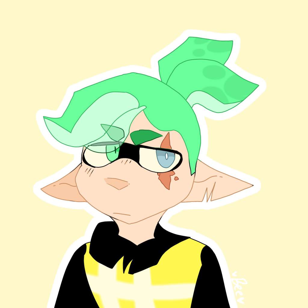 Look at my goofy ahh looking oc😭🗿 | Splatoon Amino