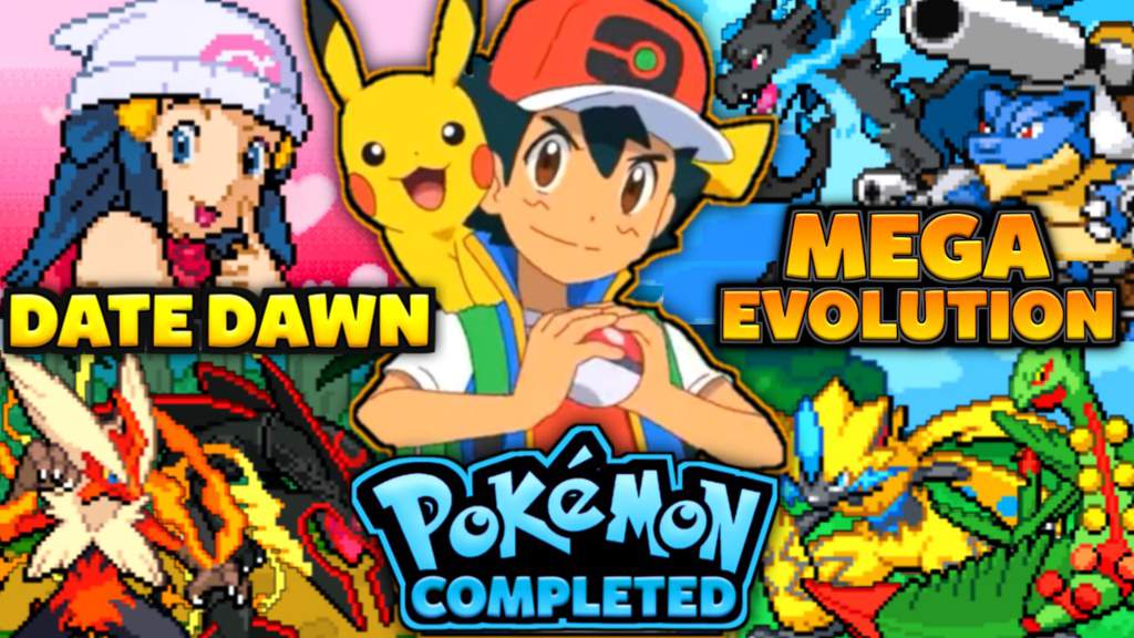 NEW UPDATE Completed Pokemon GBA Rom Hack 2022 With Mega Evolution, Dexnav,...