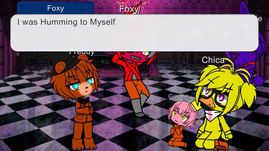 Fnaf 1 Animatronics (+ Cupcake) in Gacha Club (and their AU info of ...