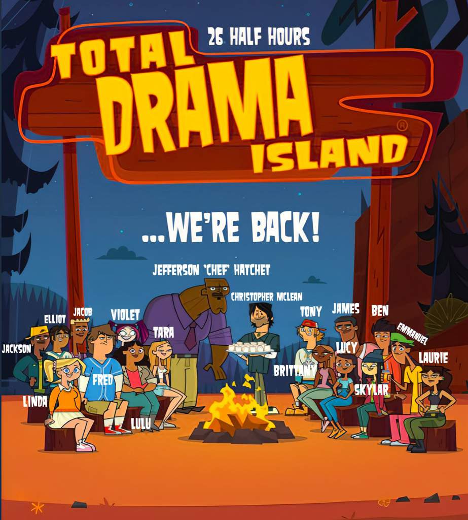 Giving the new TDI cast names | Total Drama Official Amino