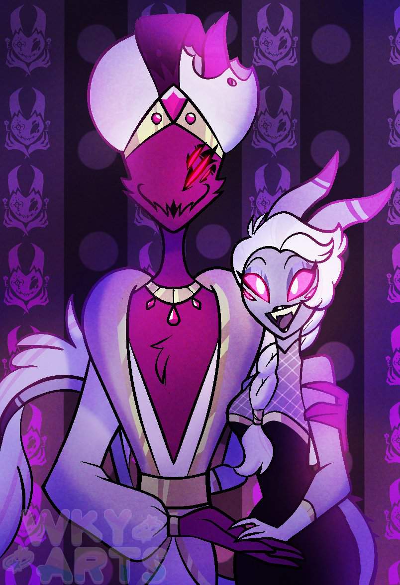 Duke Agares and his wife | Hazbin Hotel (official) Amino