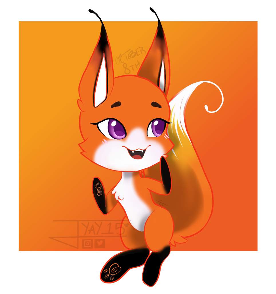 (ART) Un Petit Renard | Miraculous Amino