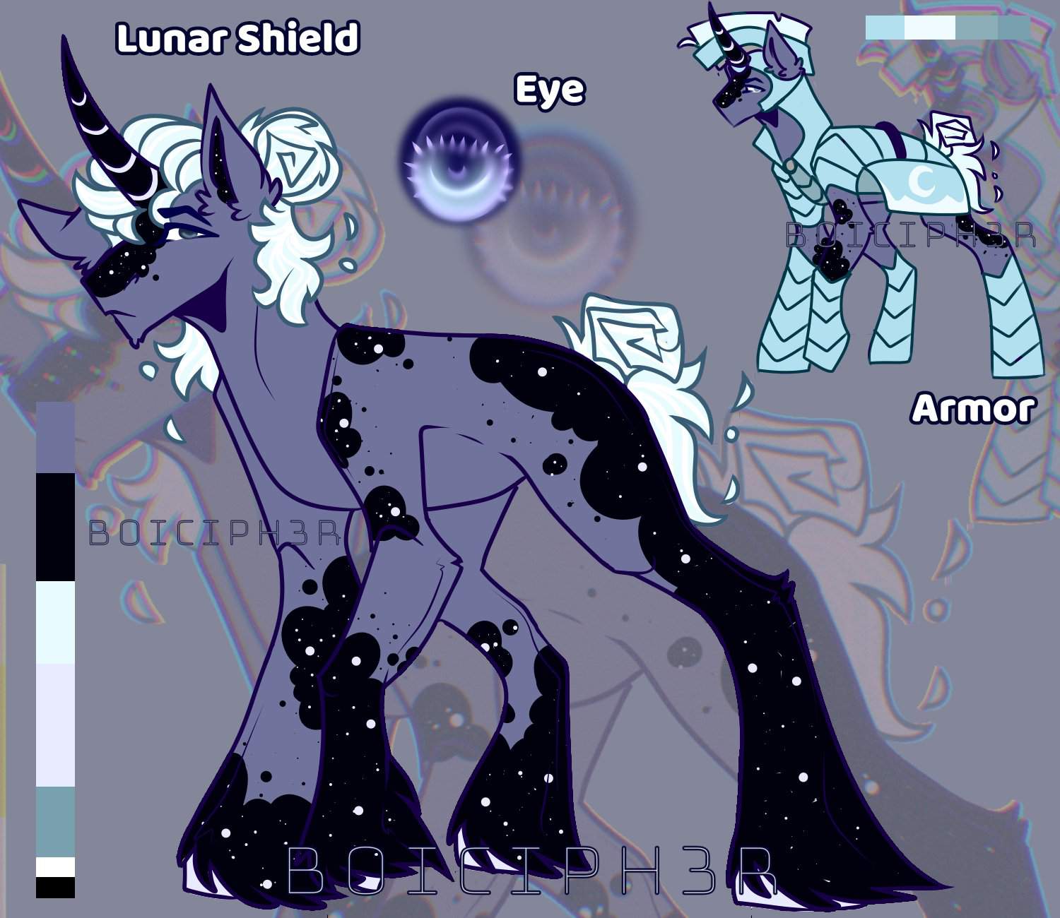 Lunar Shield [oc/design post] | Equestria OC Time Amino