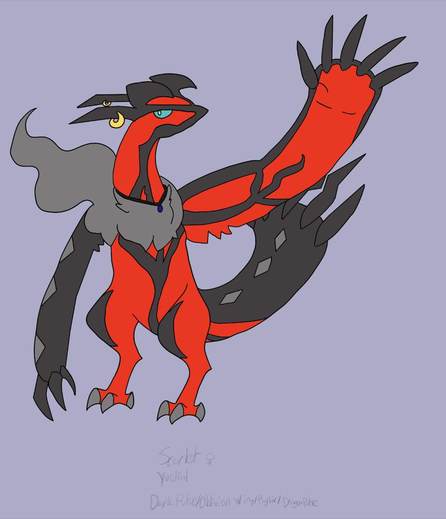 Creating an Yveltal OC | Pokémon Amino