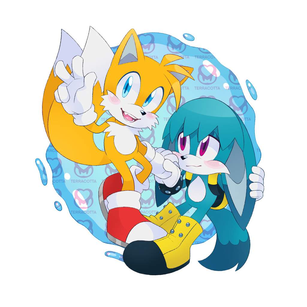 Tails x Kitsunami | Sonic the Hedgehog Art Amino