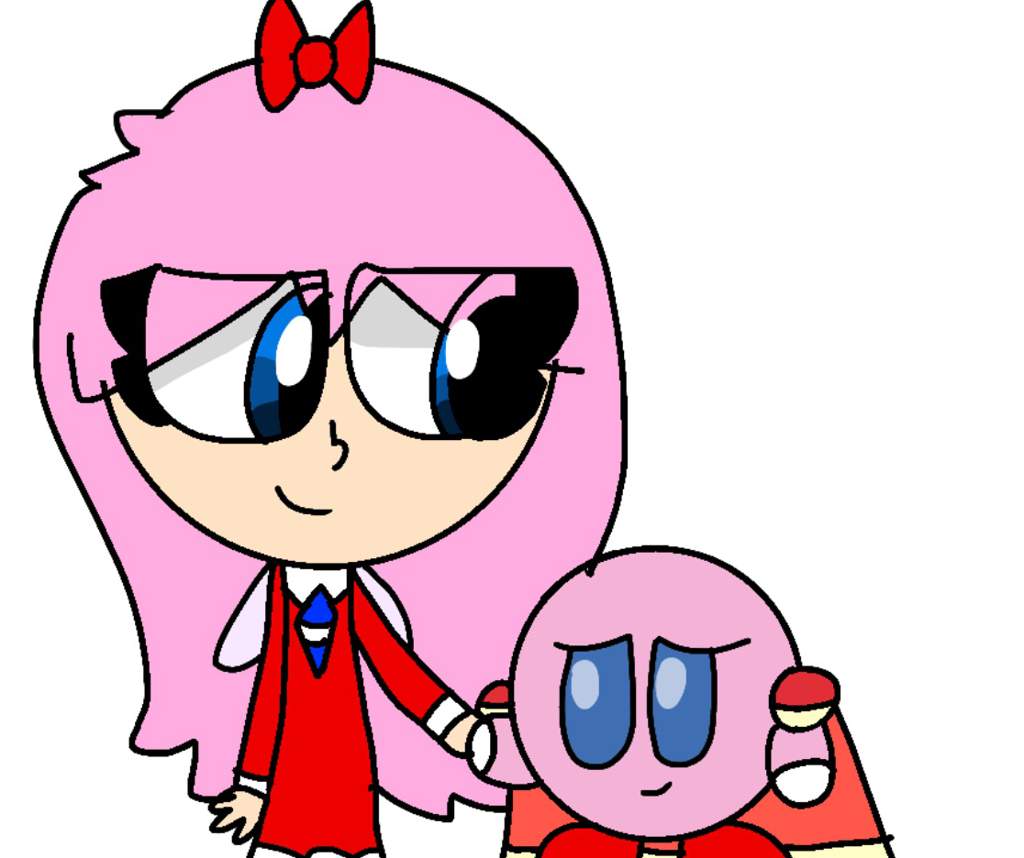 Older Kirby x Ribbon | Kirby Amino