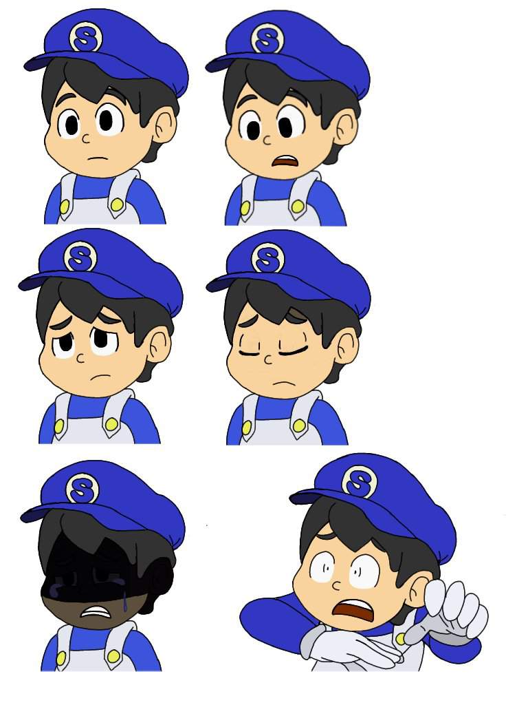 Updated SMG4 Expressions for STMB (Part one) | SMG4 Amino