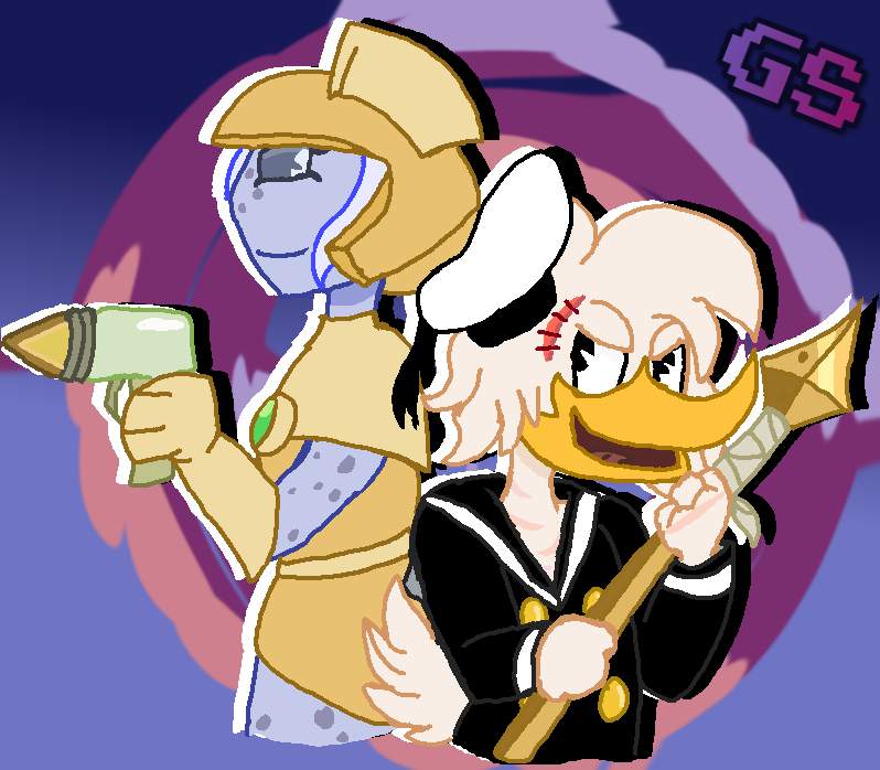 Old Sketch Donald and Penumbra Redraw | Duck-Tales Amino