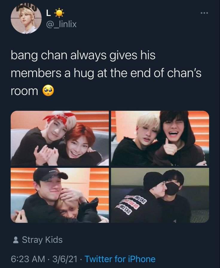 WISH SOMEONE WOULD HUG ME TOO 🥺 | Stray Kids ️ Amino