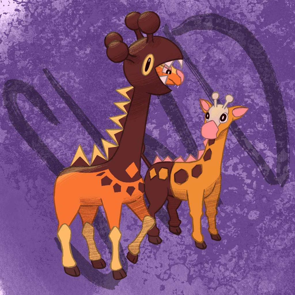 Girafarig and Farigaraf-by me | Pokémon Scarlet & Violet ™ Amino