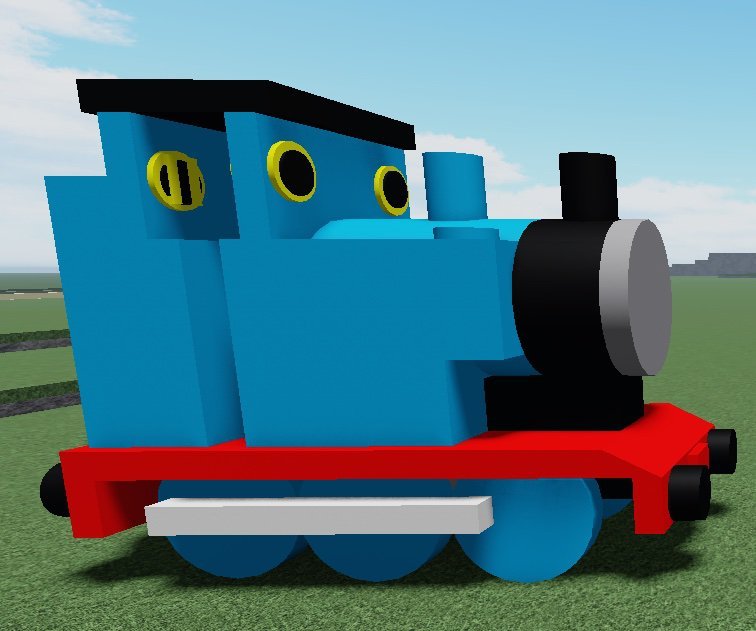 First Thomas model I made in Roblox | Thomas The Tank Engine Amino Amino