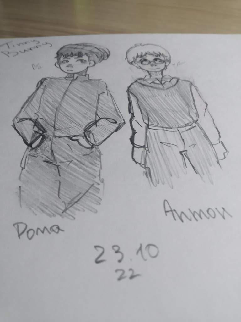 Сᴋᴇᴛч Рᴏʍᴋи и Анᴛᴏɯᴋи😗 ️ | Зайчик / TINY BUNNY [RUS] Amino