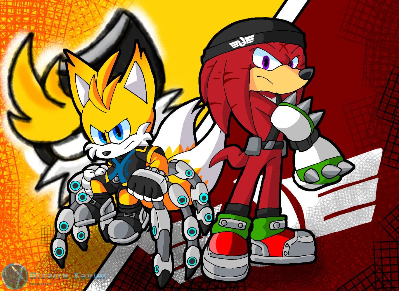 Sonic prime tails and knuckles | Sonic the Hedgehog! Amino