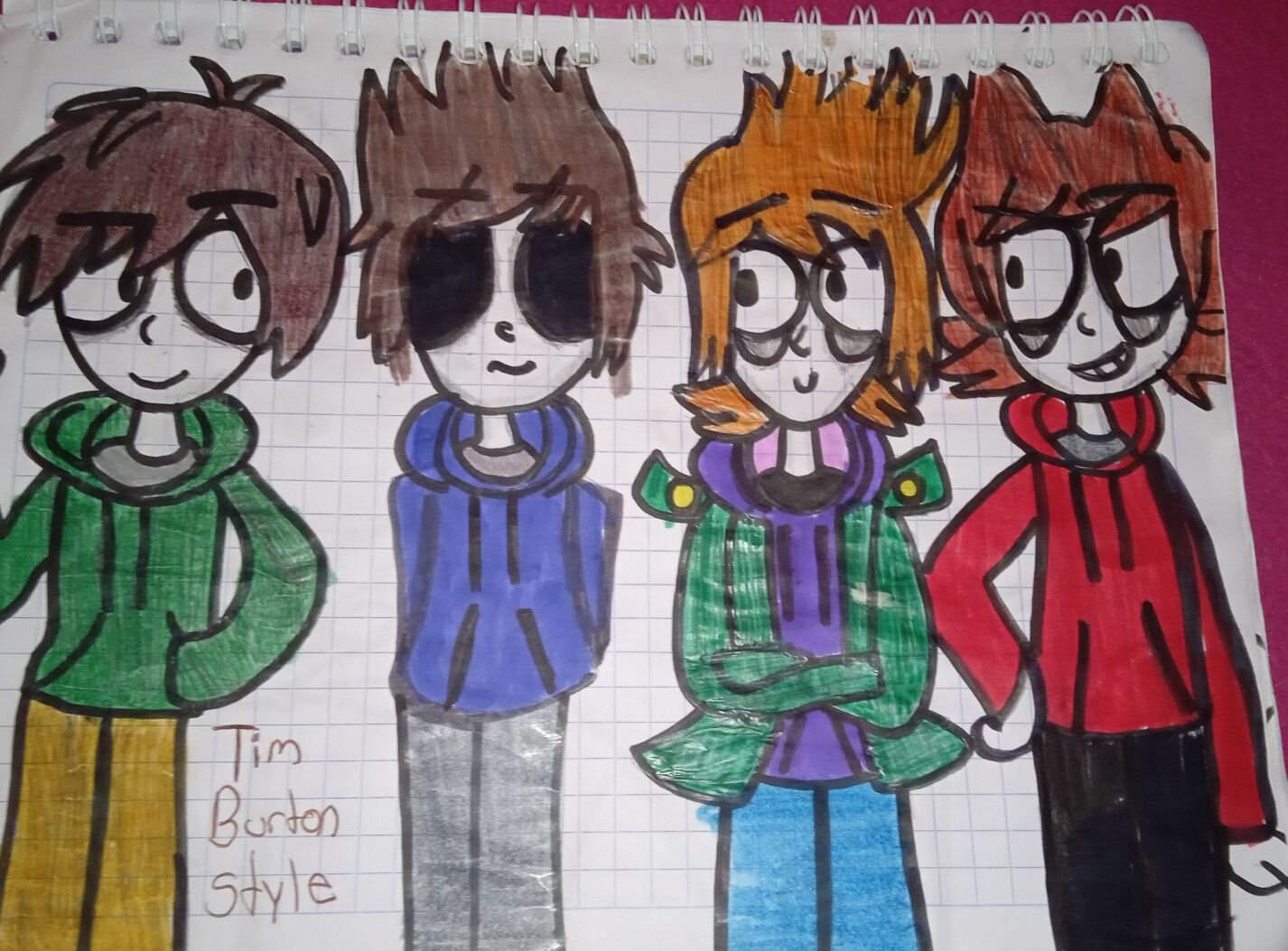 Eddsworld al estilo de Tim Burton | 🌎 Eddsworld Amino Español🌍 Amino