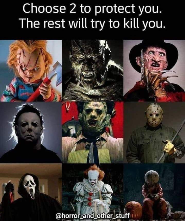 Two can only protect u who u picking? | Horror Amino