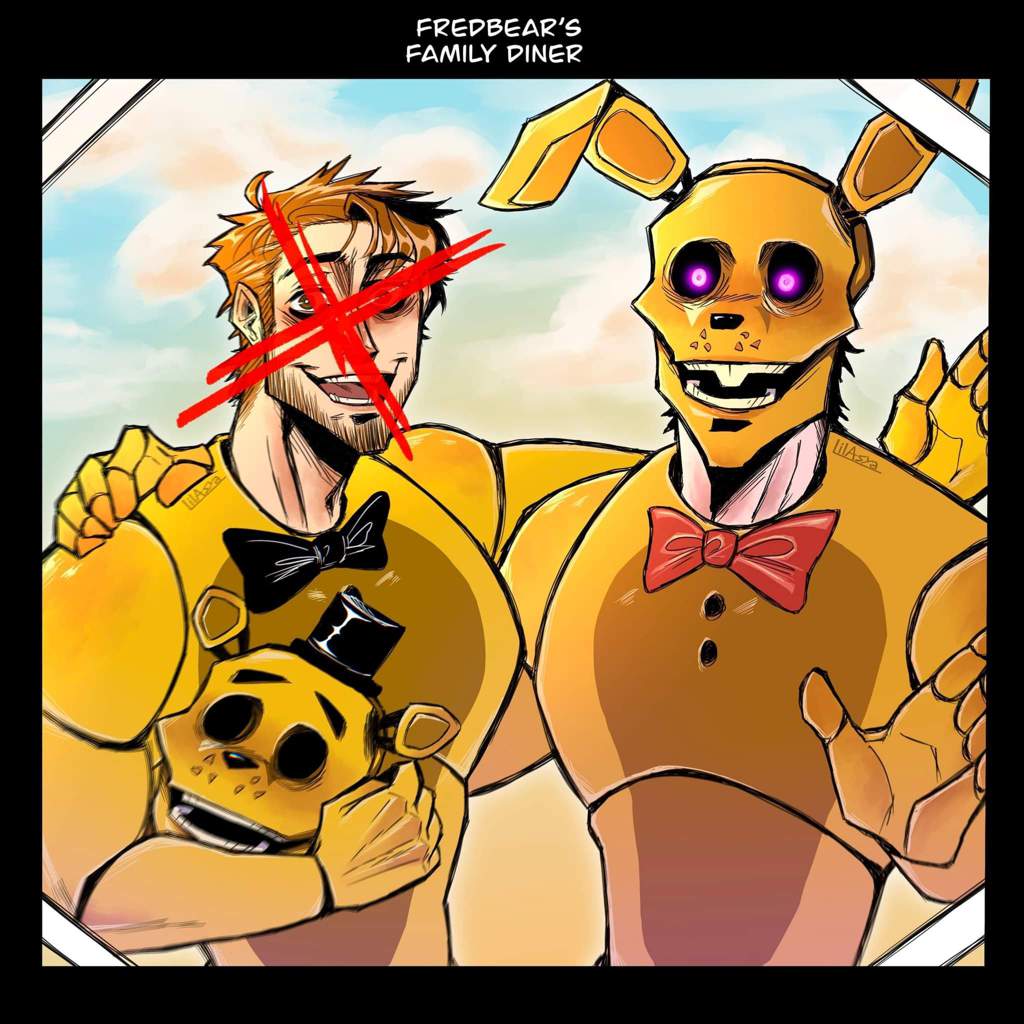 Henry and Afton | Five Nights At Freddy's Anime Amino