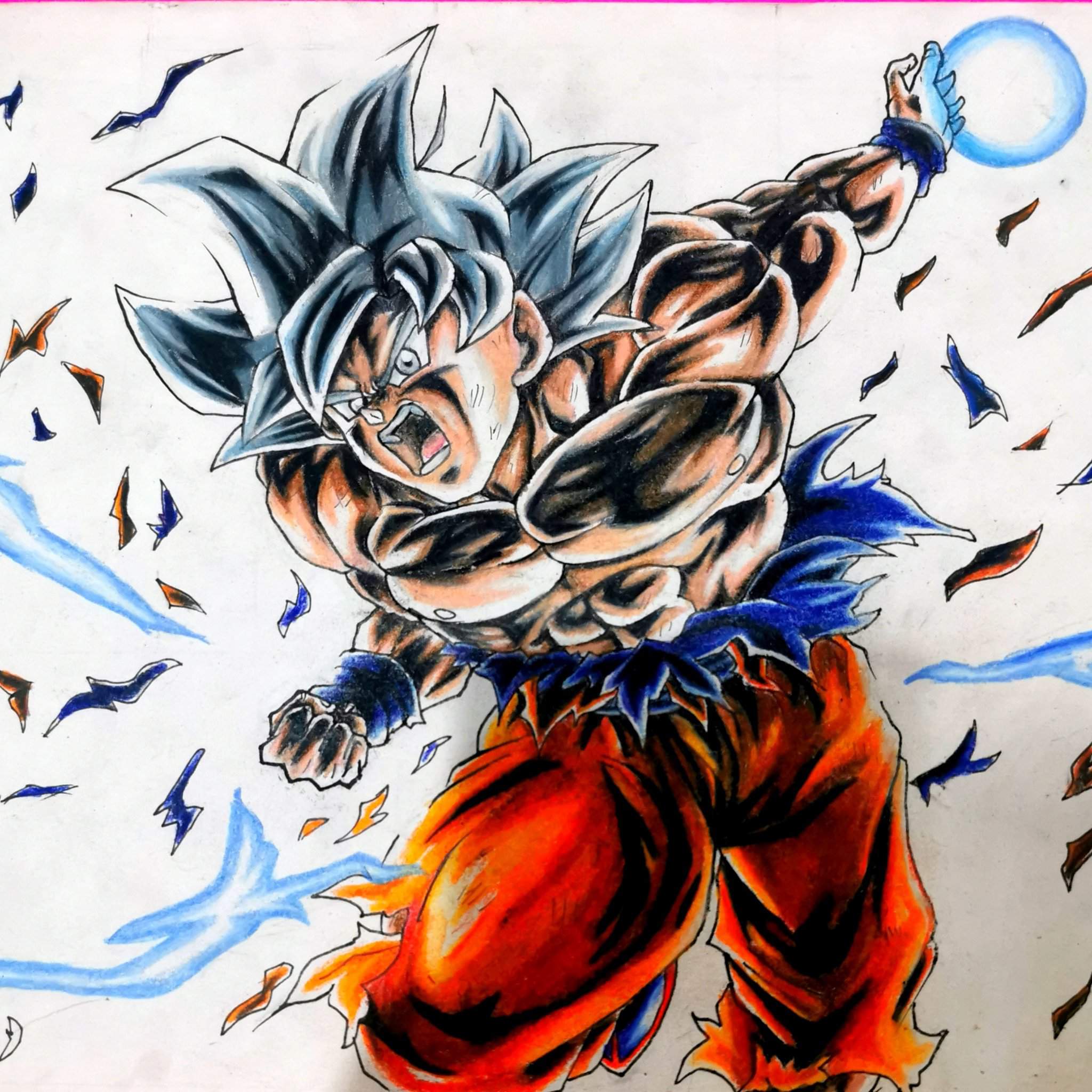 Goku ultra instinto estilo db legeds | •Arte Amino• Amino