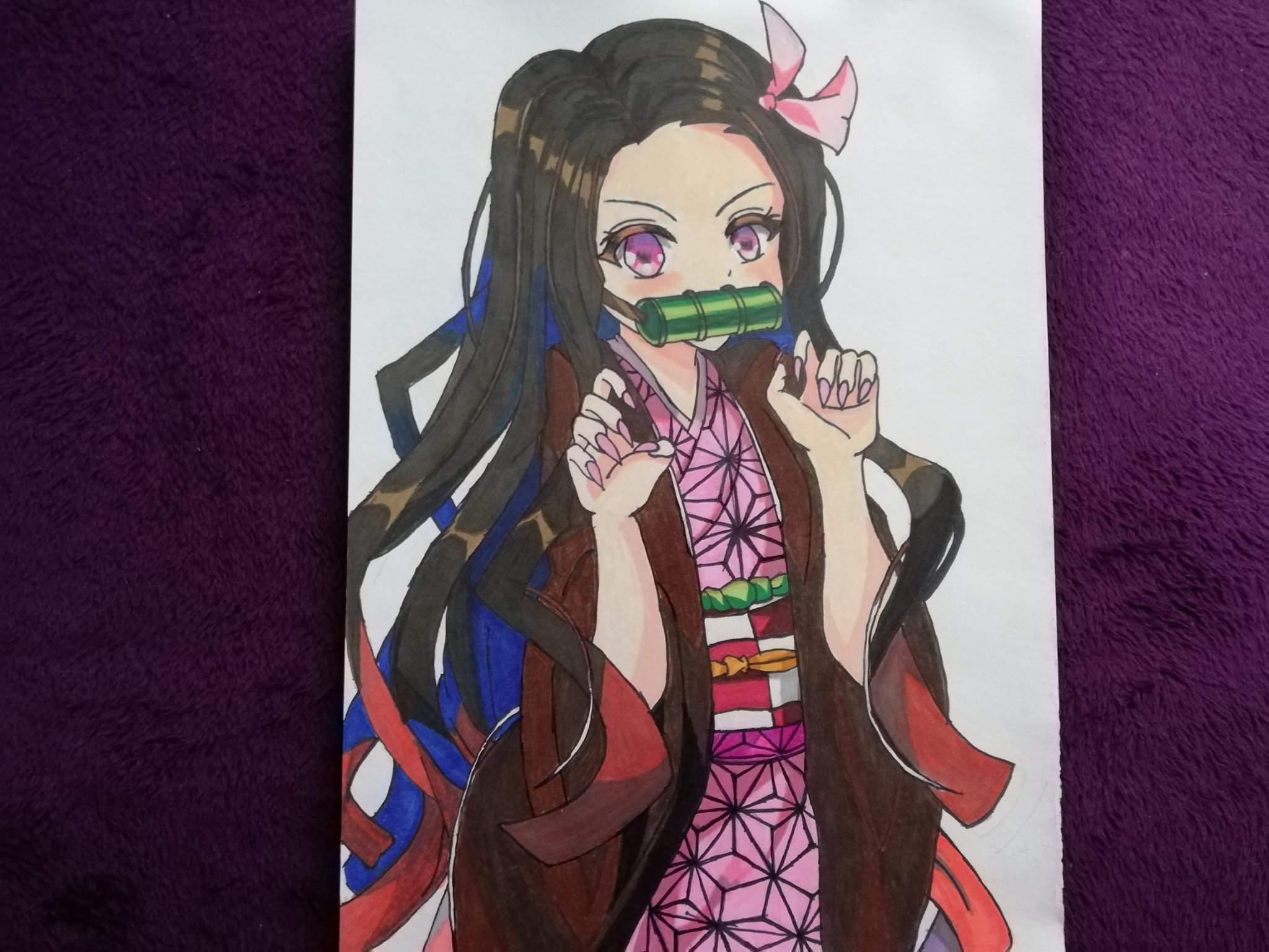 Dibujo de Nezuko kamado | ꔷAmistad Y Amor Aminoꔷ Amino