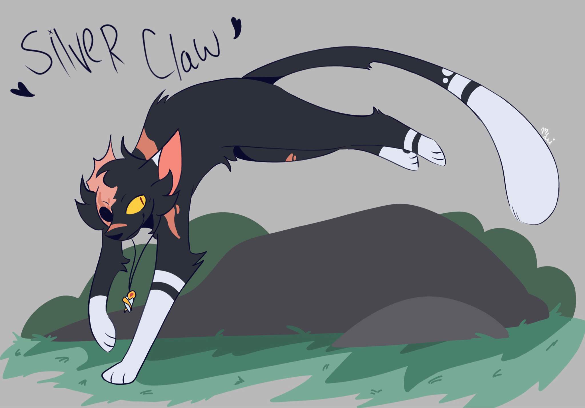 Redrawing an old Silverclaw drawing | Art Amino