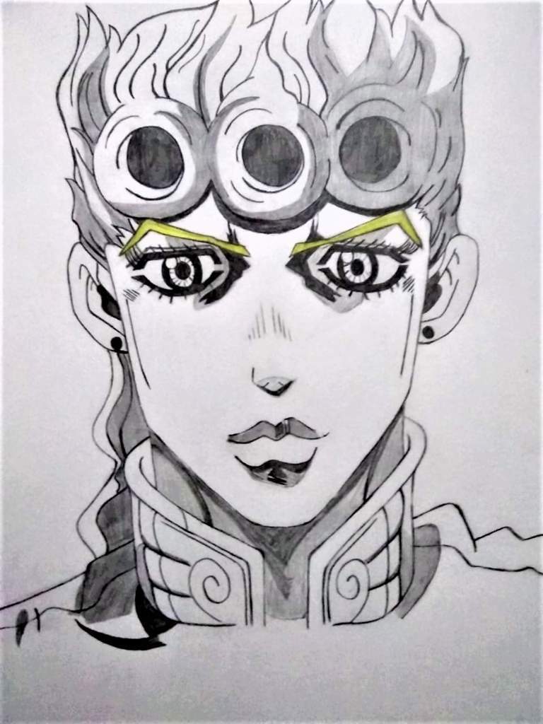 FanArt/Jojo's/Giorno Giovanna/Hirohiko Araki. | •Arte Amino• Amino