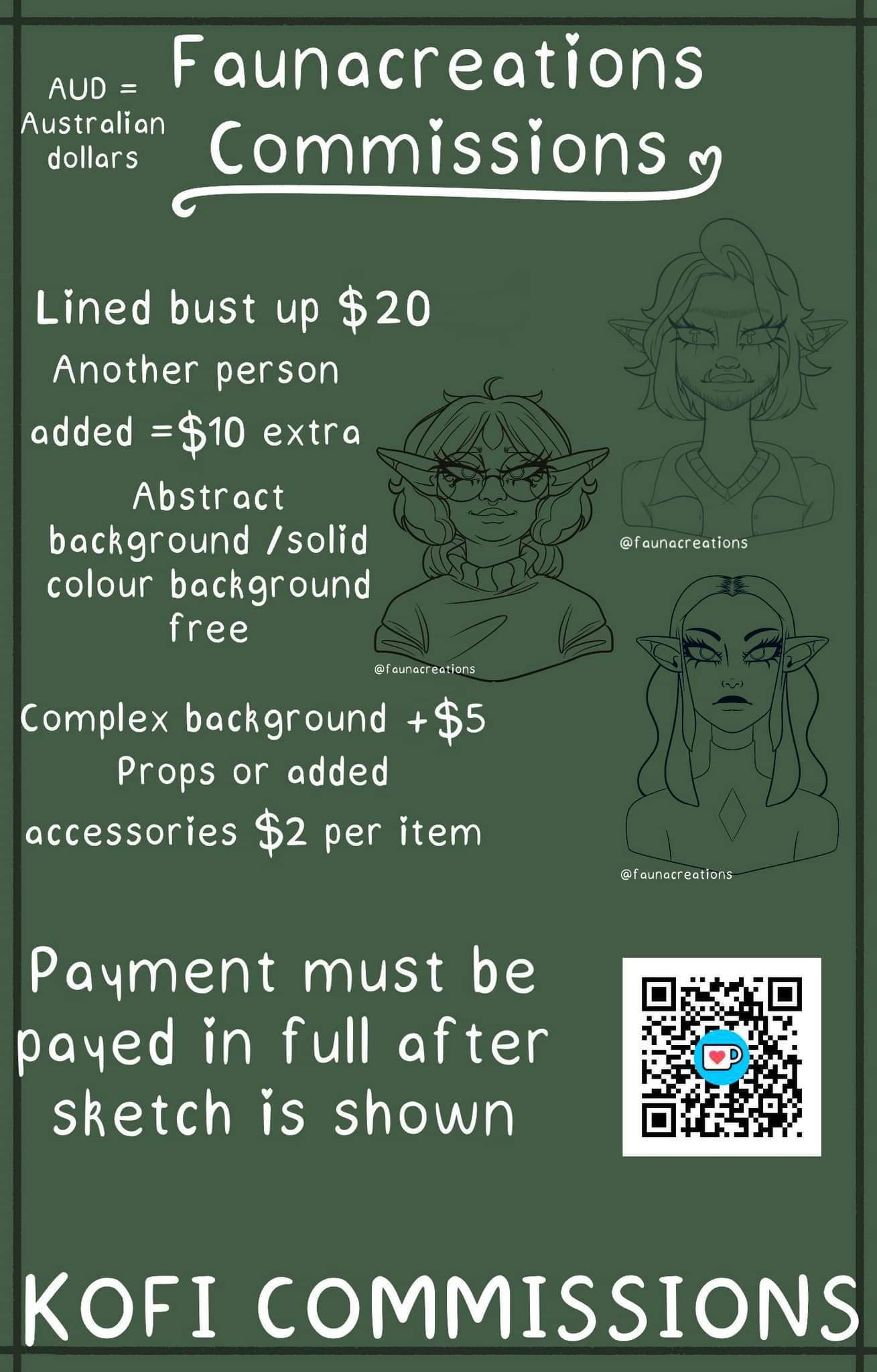 [Open] Commissions, aud, kofi payment | The Owl House: Official Amino Amino