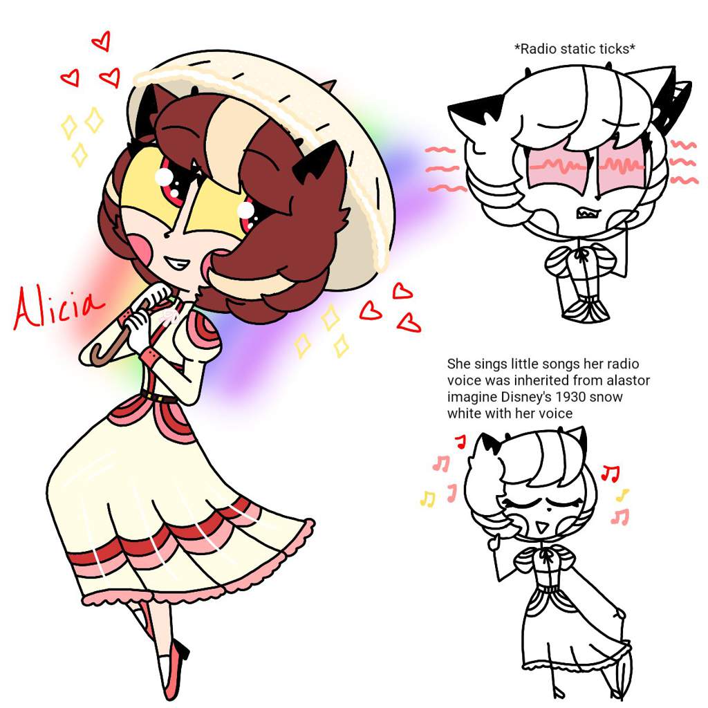 Drawings of Older Alicia around 15 years old | Hazbin Hotel (official ...