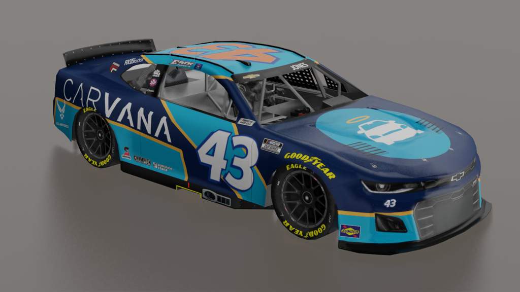 Erik Jones And Noah Gragson 2023 Carvana Concepts Nascar Amino