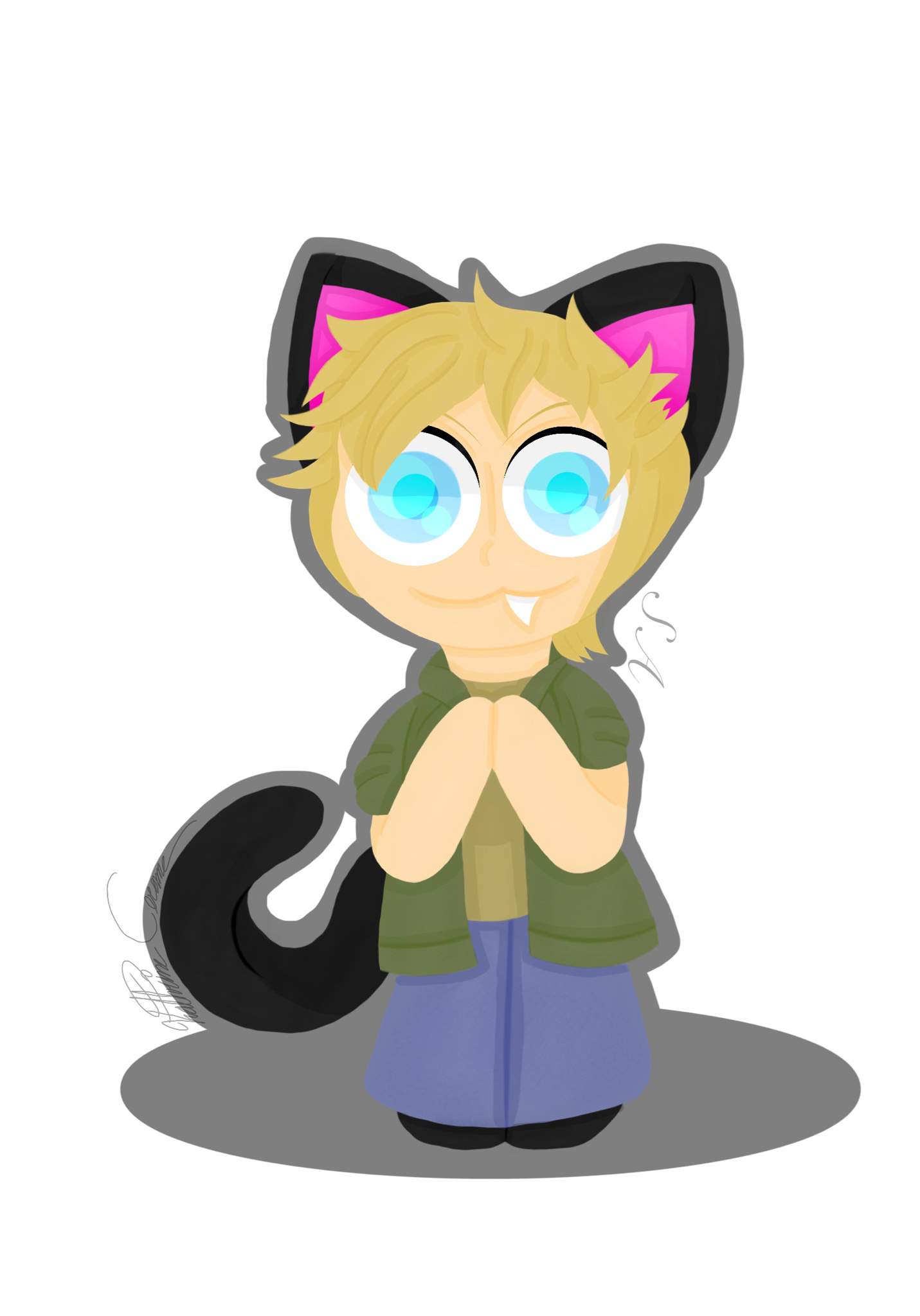 Chibi Cat Lucifer | Supernatural Amino