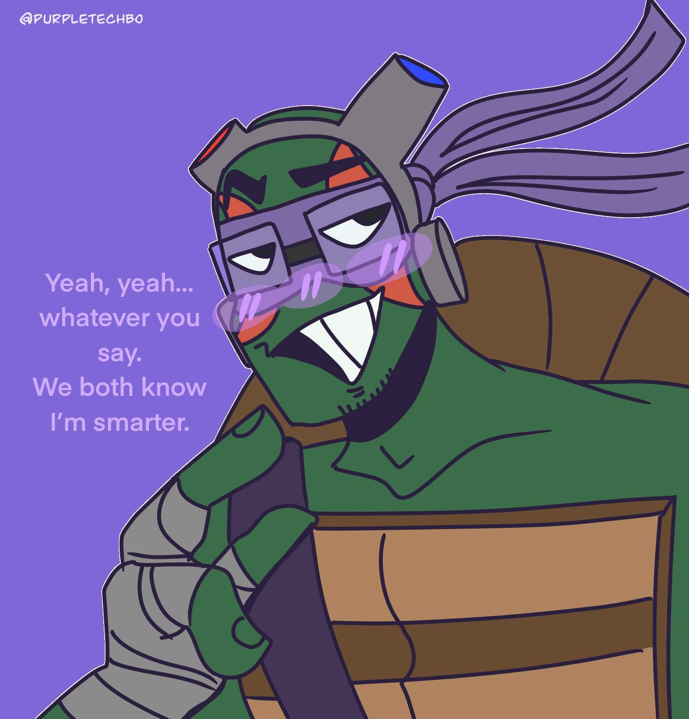 Don and Leo fusion (me fr). | TMNT HQ Amino