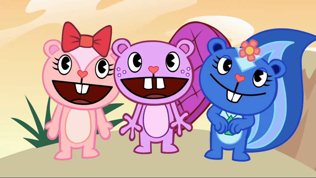 I modified a screenshot from a Happy Tree Friends episode | Happy Tree ...