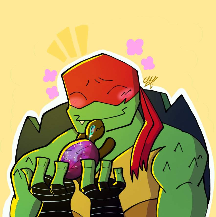 Rise!Raph/Mona(my design)/chompy (artdump) | TMNT HQ Amino