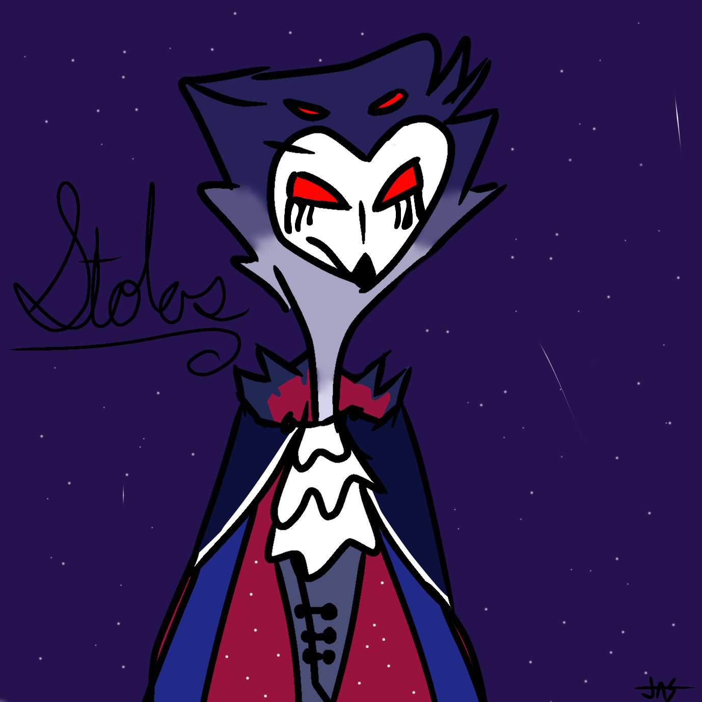 Stolas!!! I drew stolas and I like how it turned out :) credits to ...