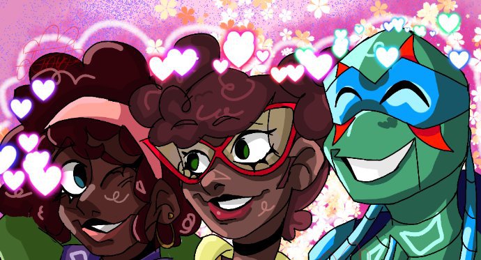 “Sweet Yamz” | April O'Neil, Aleeshiya Anderson and Robot Nardo. | TMNT ...