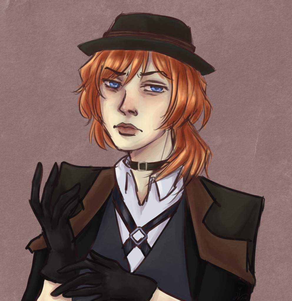 Chuuya redraw! | Anime Amino