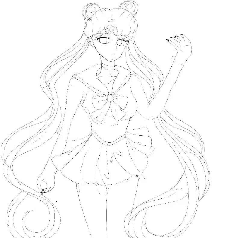 Sailor Moon Drawing! 