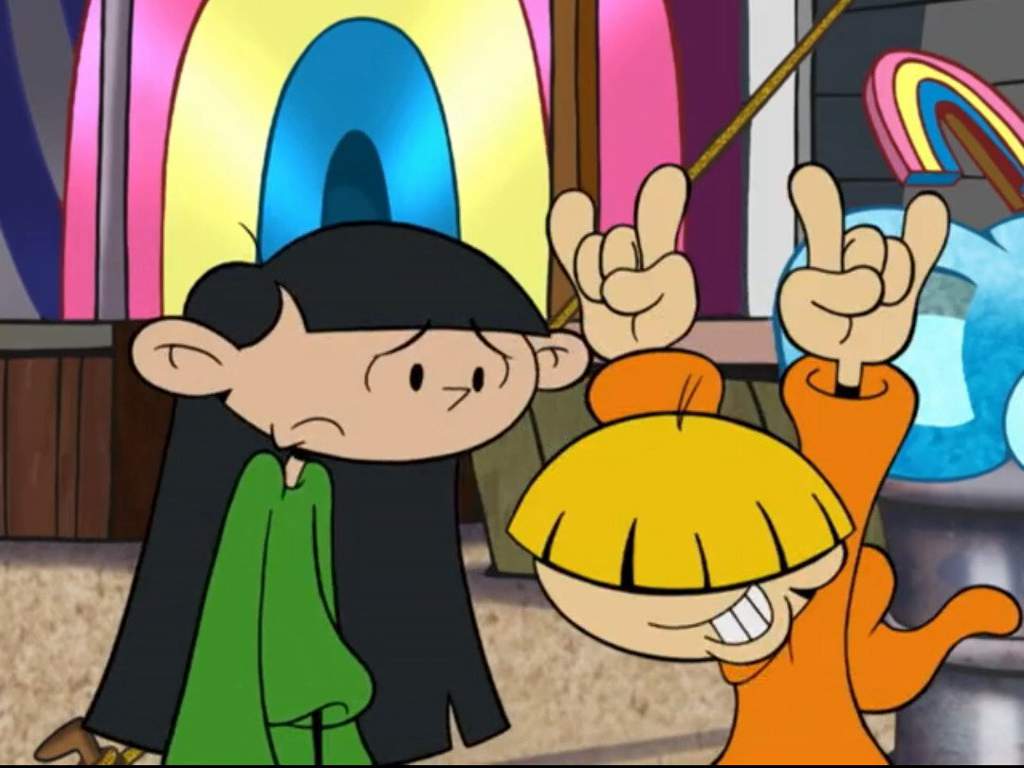 Numbuh 3 and Numbuh 4 but is ai generate. | Codename: Kids Next Door. Amino