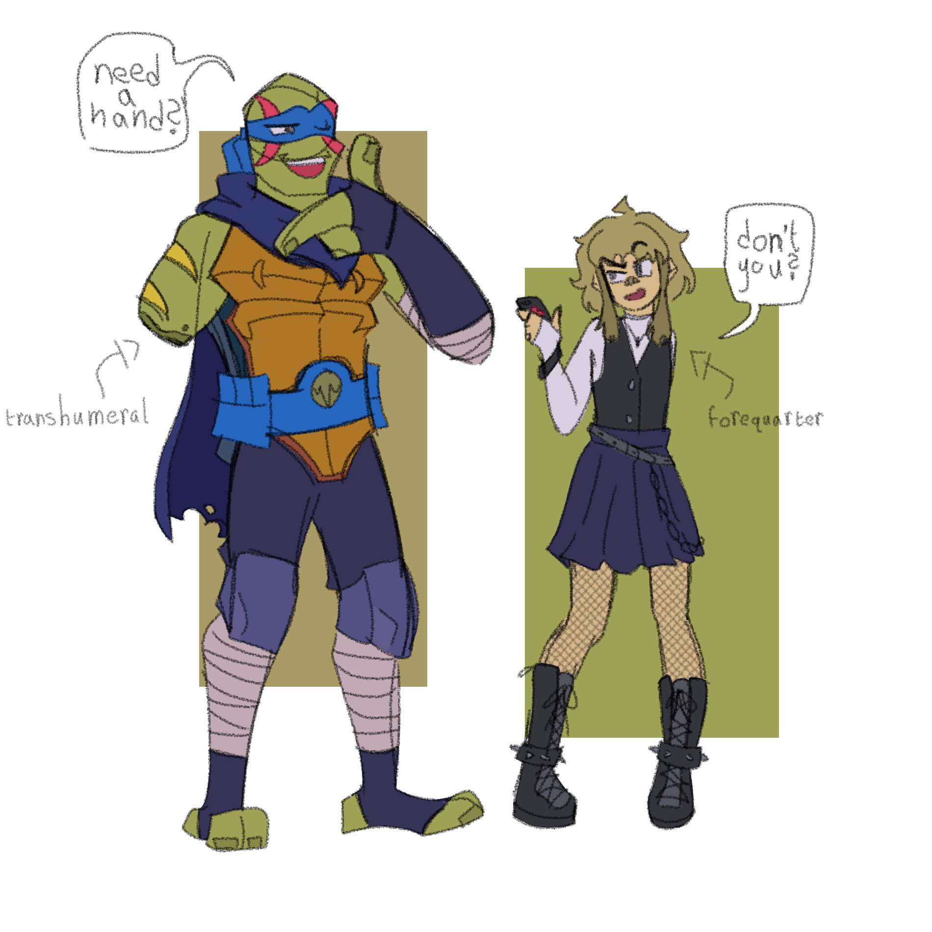 amputee amigos [Future Leo + Self-Insert] | TMNT HQ Amino