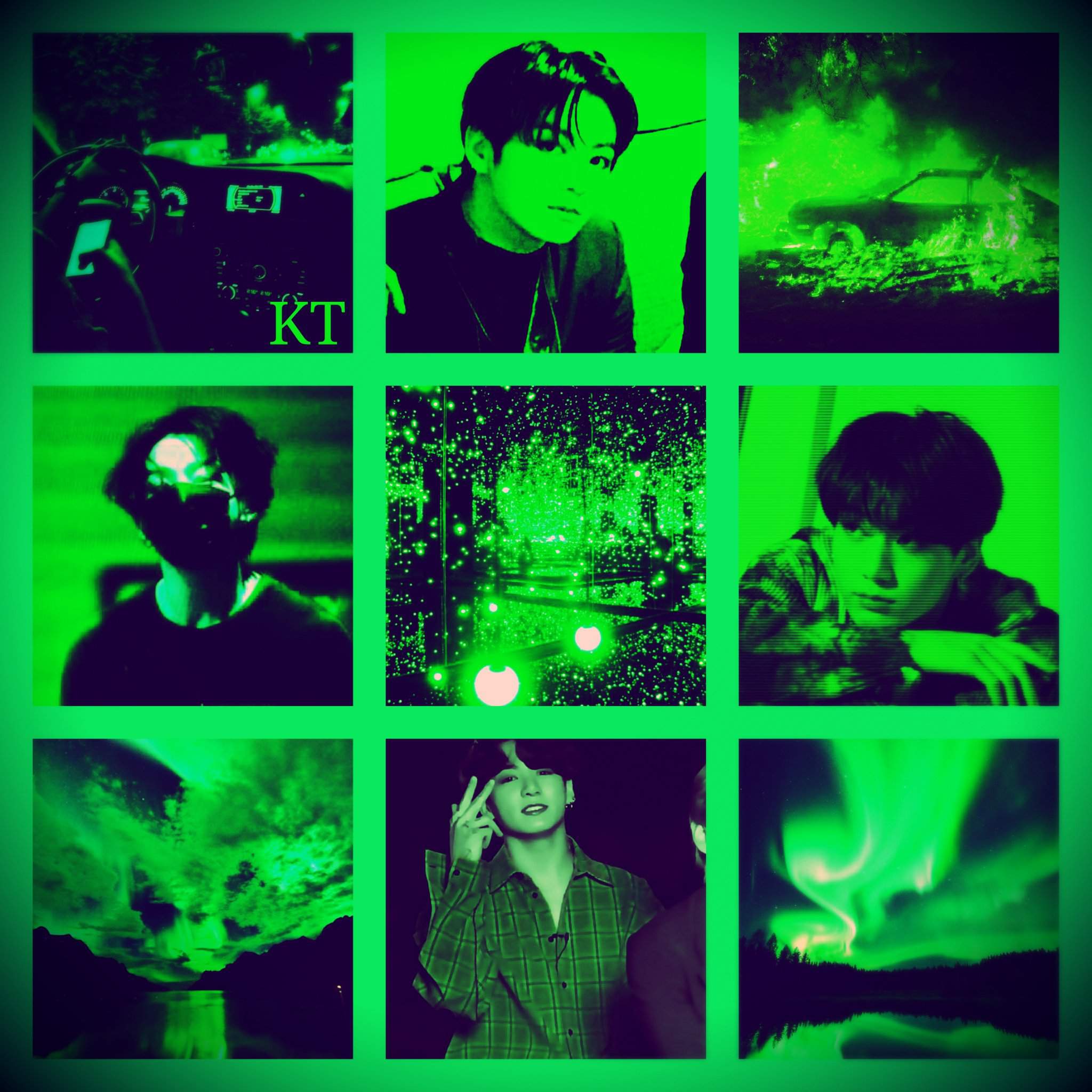 Jungkook Green Aesthetics Theme: | BTS Amino