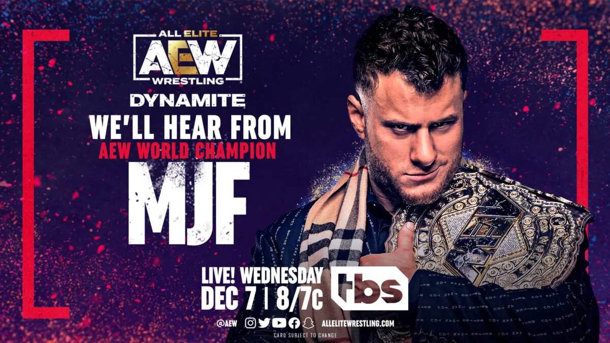 Fantasy Booking MJF's AEW World Championship Reign Part 1: The Devil Is ...