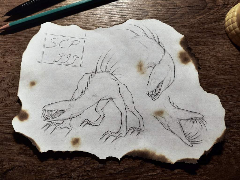 SCP 939 sketches | SCP Foundation Amino