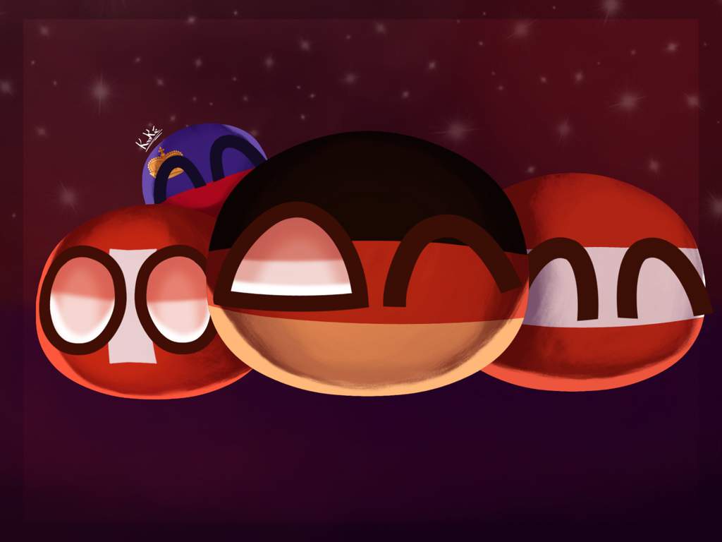 🇦🇹🇩🇪 •°. || The German Family | Remake || .°• 🇱🇮🇨🇭 | Polandball Amino