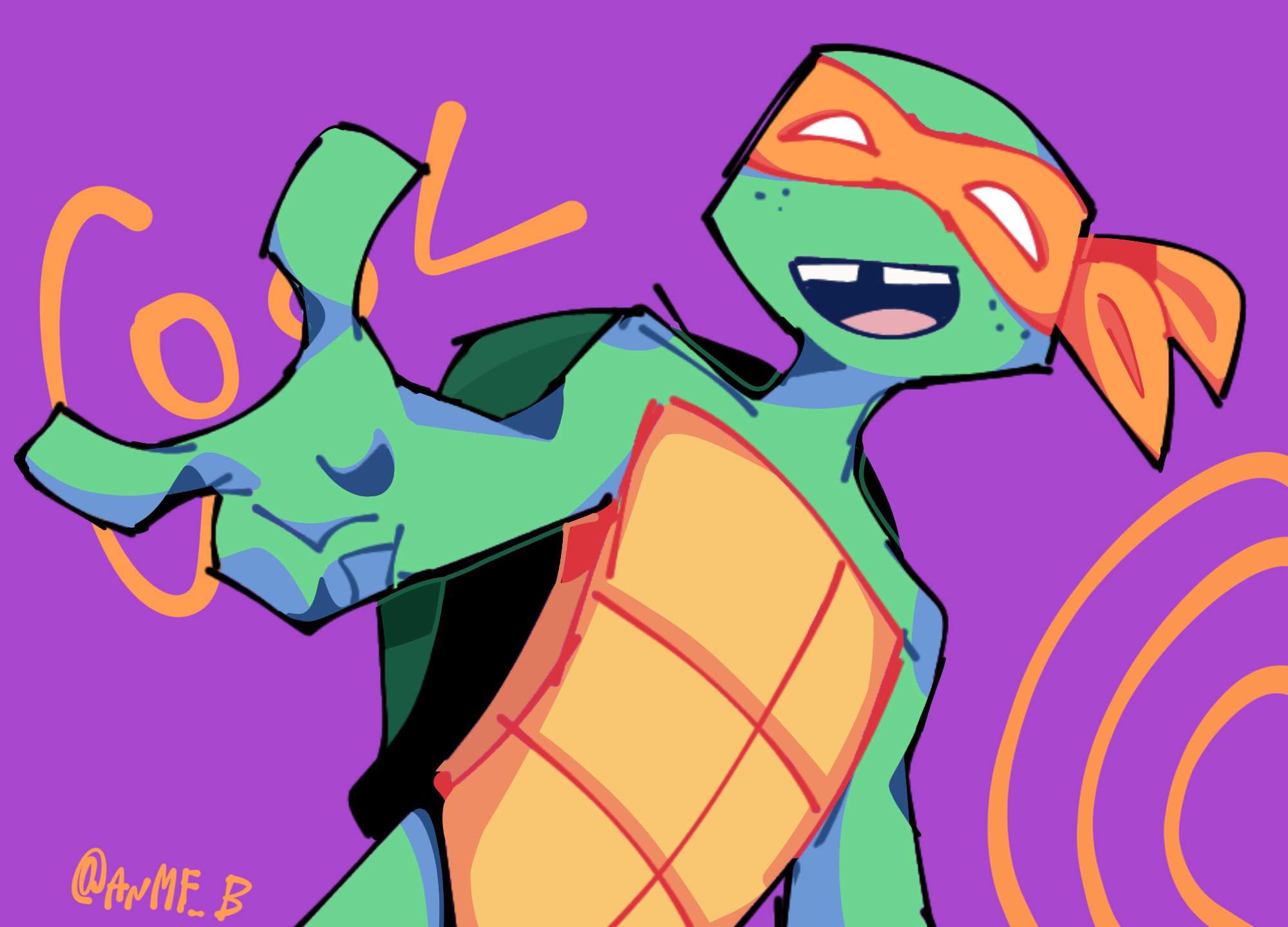 🐢 𝓜𝓲𝓬𝓱𝓮𝓵𝓪𝓷𝓰𝓮𝓵𝓸 🐢 | TMNT HQ Amino