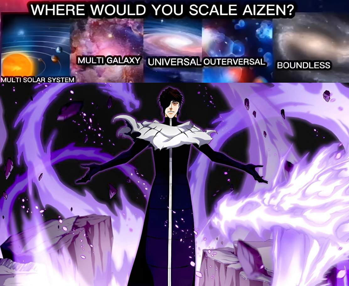 What Does Full Power Aizen Scale to? | Bleach Amino