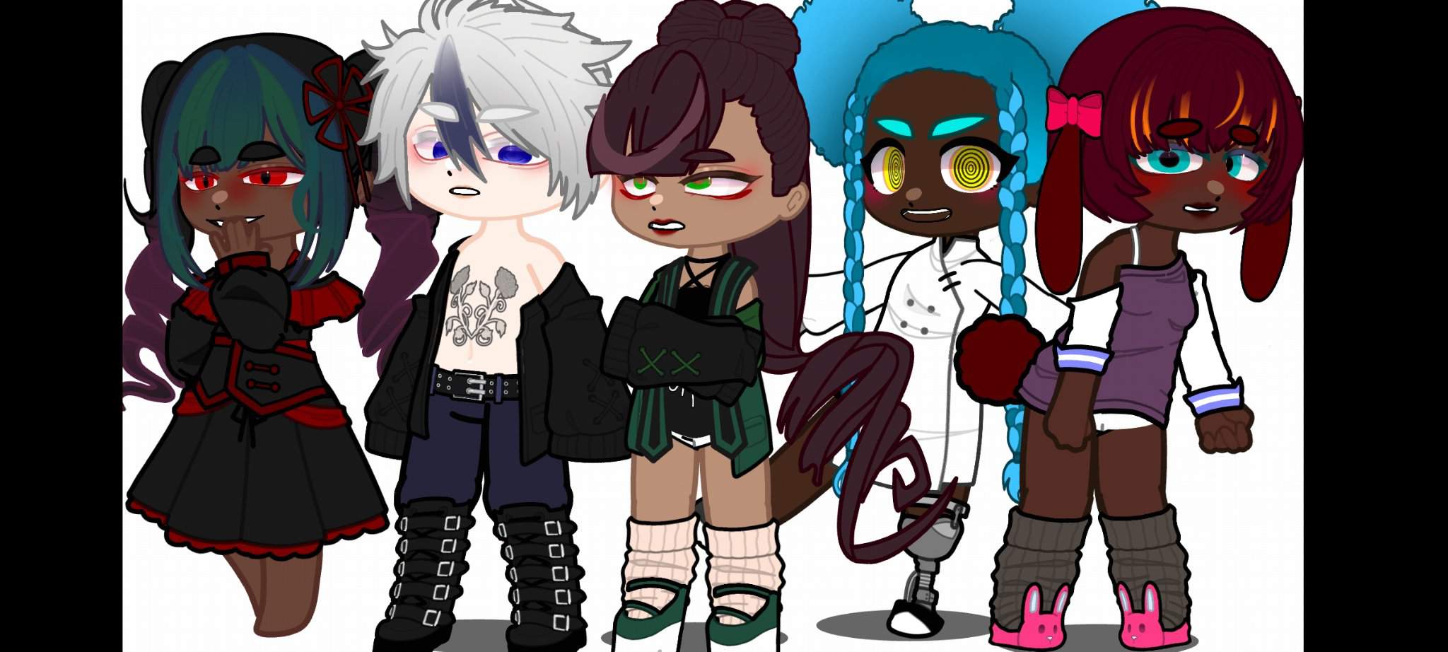 5 ocs de Gacha nox | • Gacha Club! ♡ Amino