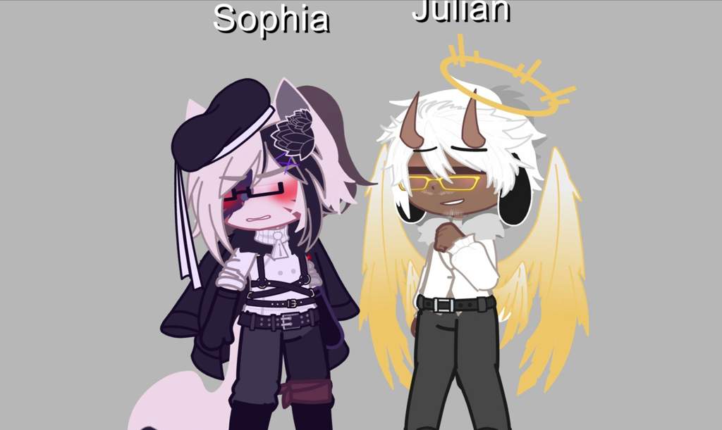 Sophia, Abigail, and Julian in Gacha nox | ♤Gacha Lovers Amino♤ Amino