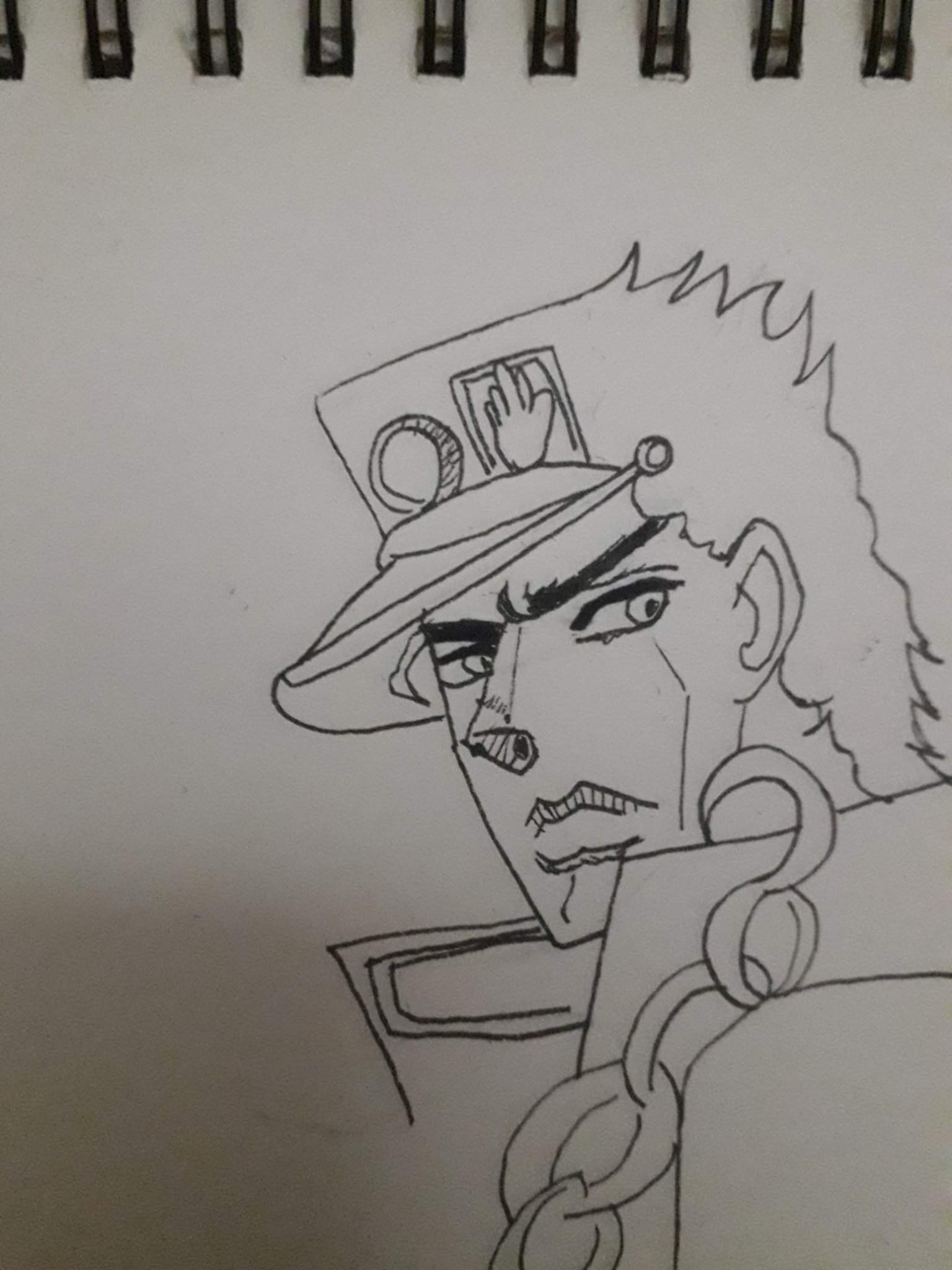 Jotaro Kujo (mal disegnato ) | Voglio imparare a disegnare! Amino