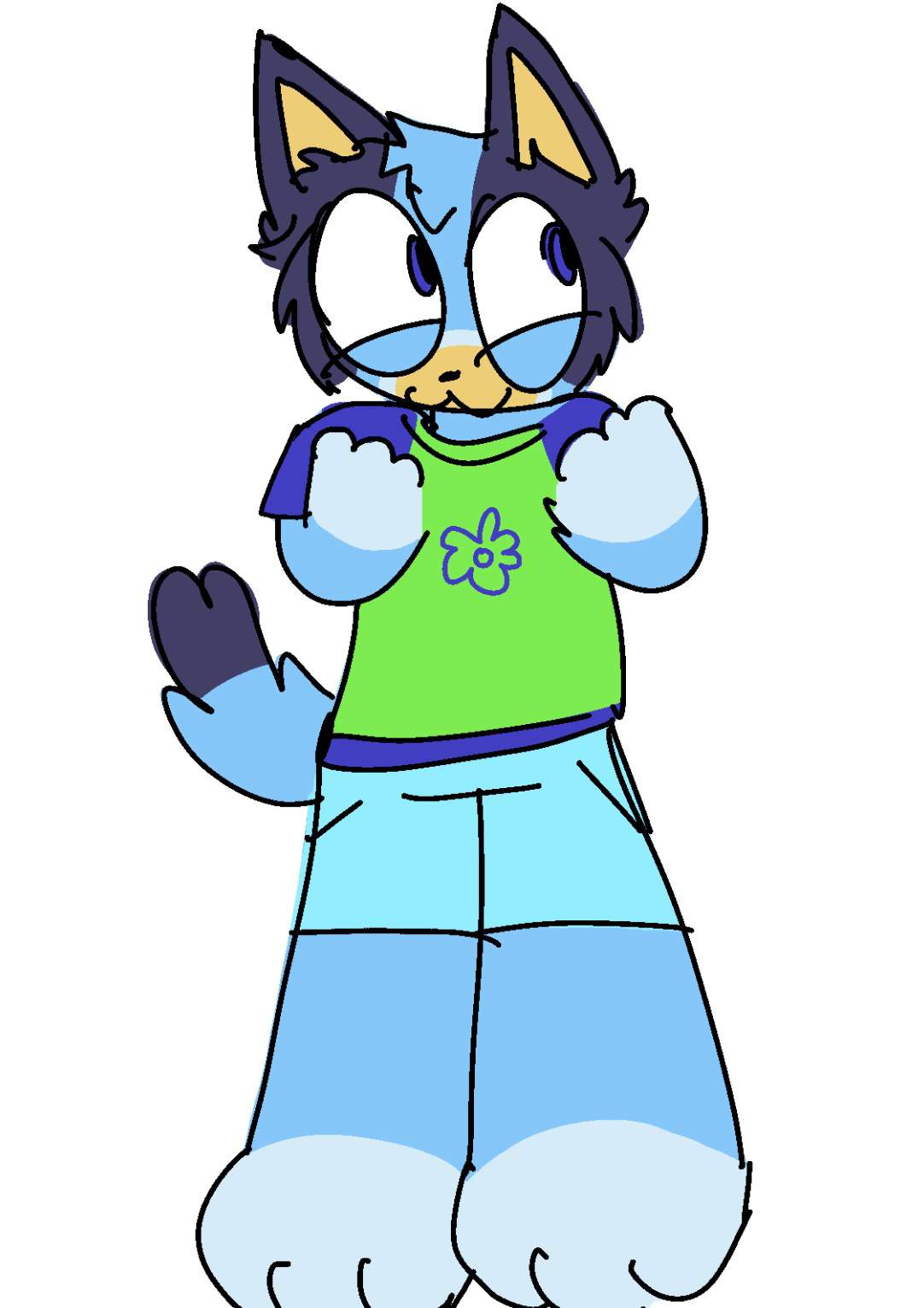 Bluey in my style | Bluey Amino